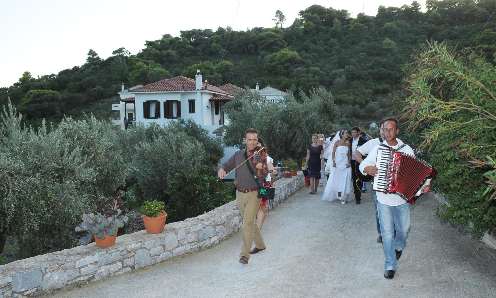 Mando Beachfront Stafylos Eksteriør billede